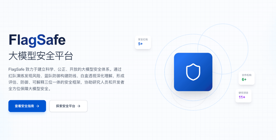 智源发布 FlagSafe:构建大模型全面安全平台